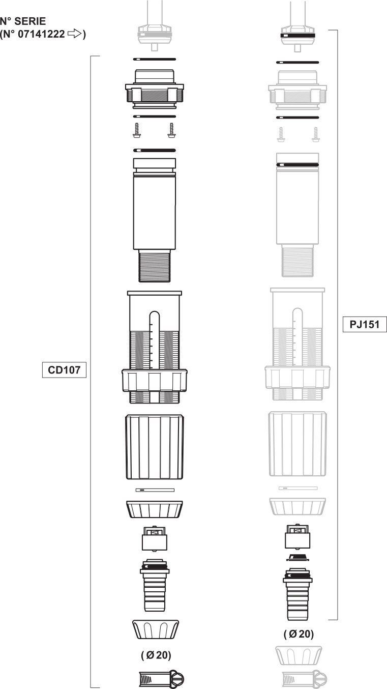 Dosatron D45RE8 Ersatzteile 2