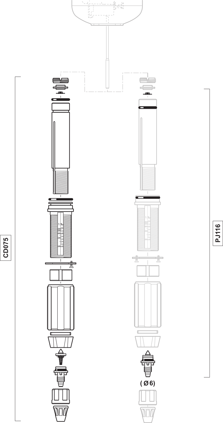 Dosatron D45RE3000 Ersatzteile 2