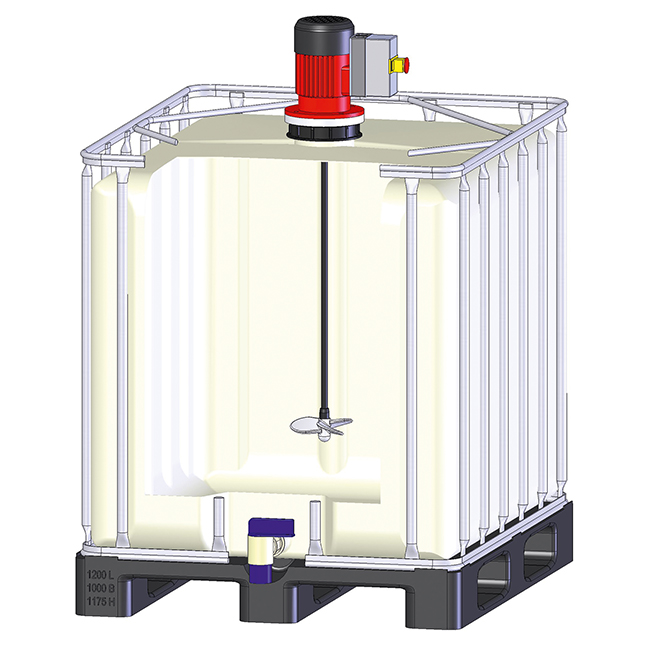FLUX IBC-Mischer-Set EHM 0.55/6-Mo 10-P0000001
