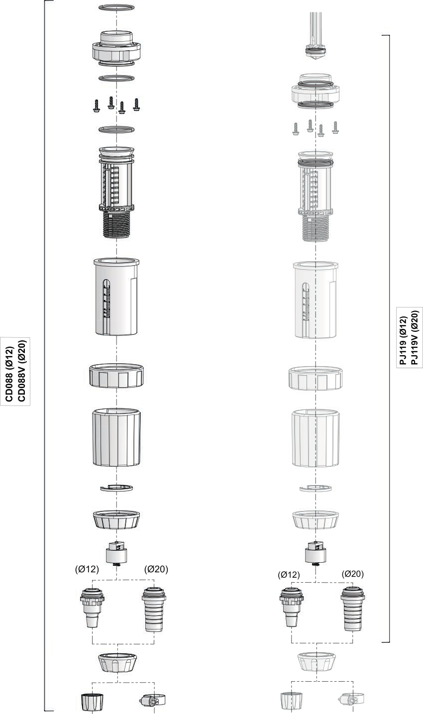 Dosatron D25RE5 Ersatzteile 2