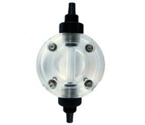 Etatron pump head Plexiglas