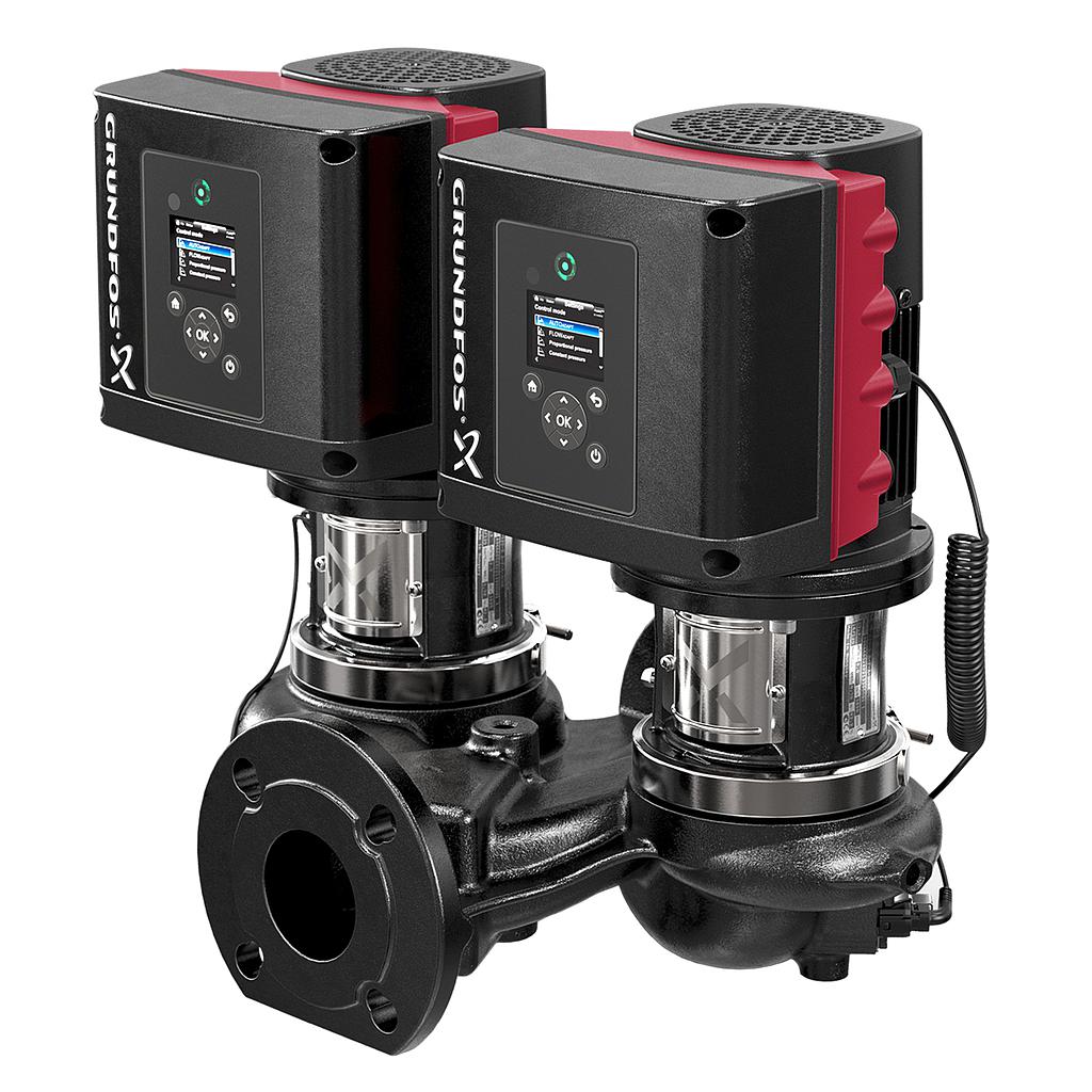 Grundfos TPE3 D 65-80 S-A-F-A-BQBE-EDB Pompes à moteur ventilé monocellulaires doubles 99272755