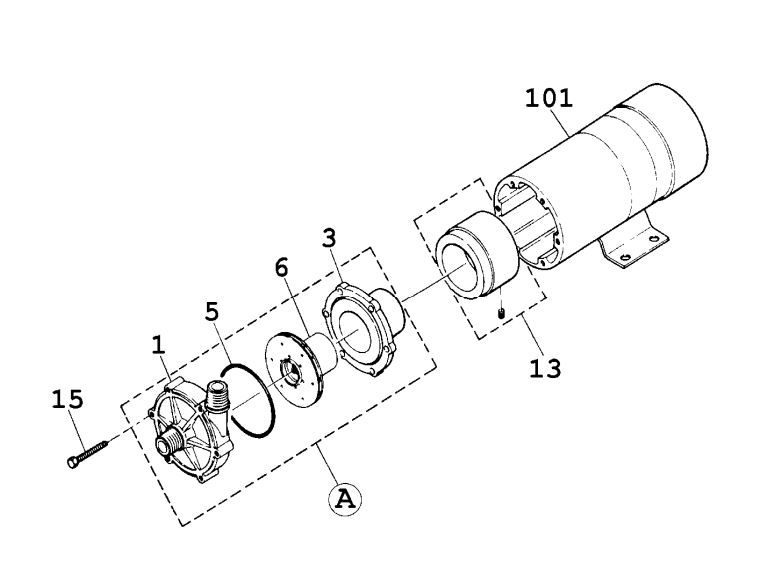 Spare parts Iwaki MD-30F