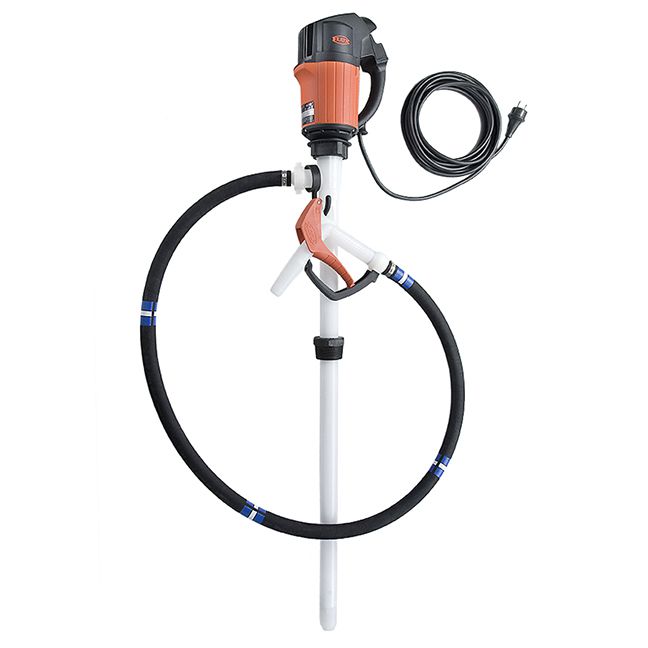 FLUX F 430 PVDF-40/33-1000 &amp; Motor F458 PN: 10-45860010 Fasspumpen-Set 200l